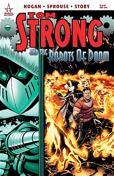 Tom Strong and the Robots of Doom! #4