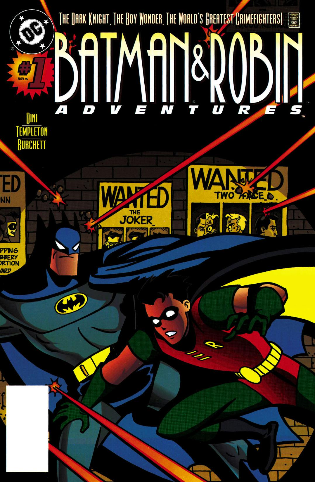 The Batman and Robin Adventures #1 preview images