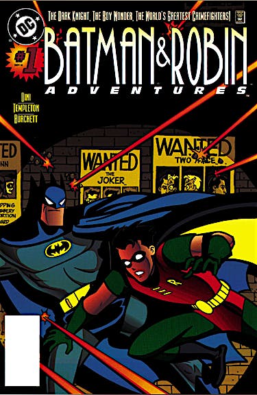 The Batman and Robin Adventures #1 preview images