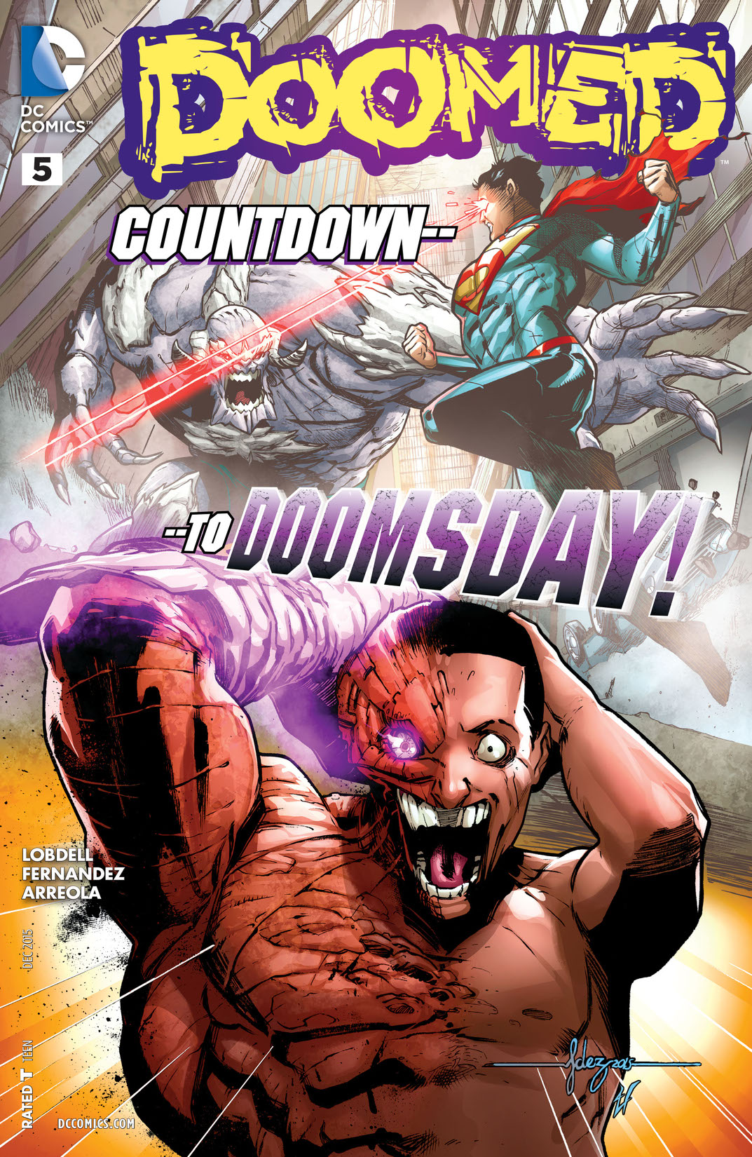Doomed #5 preview images
