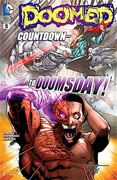 Doomed #5 preview images
