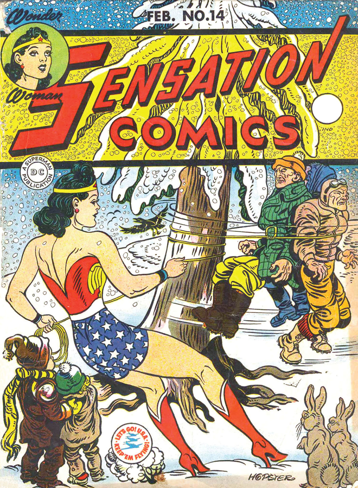 Sensation Comics #14 preview images