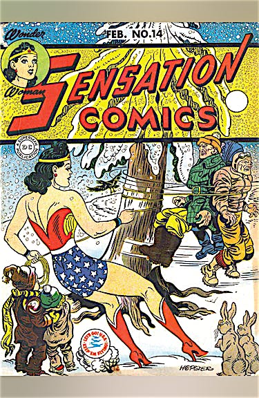 Sensation Comics #14 preview images