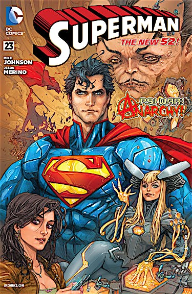 Superman (2011-) #23 preview images