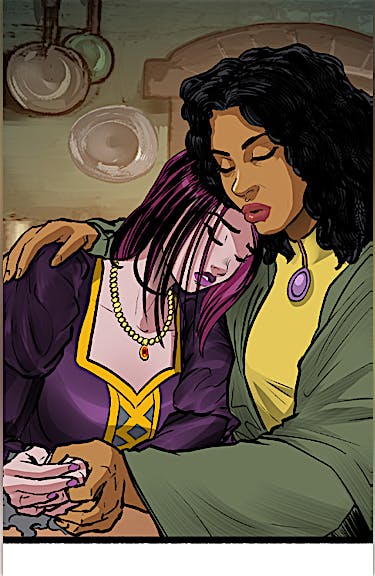 Renaissance of Raven #20 preview images