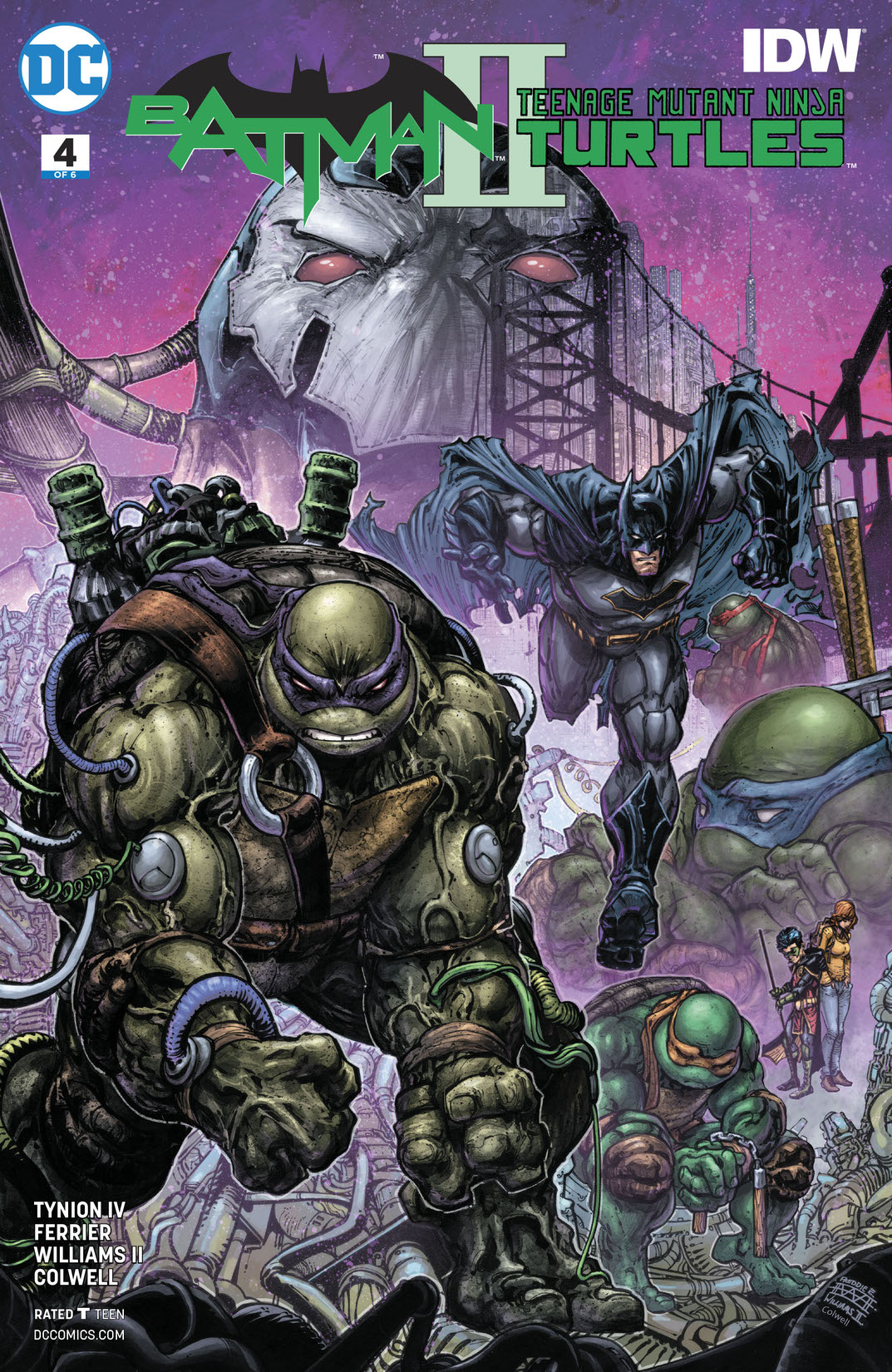 Batman/Teenage Mutant Ninja Turtles II #4 preview images