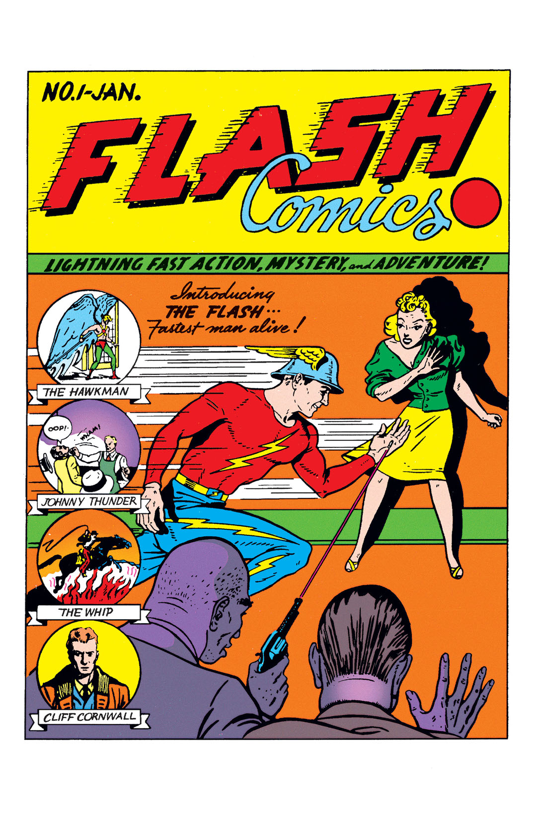 Flash Comics #1 preview images