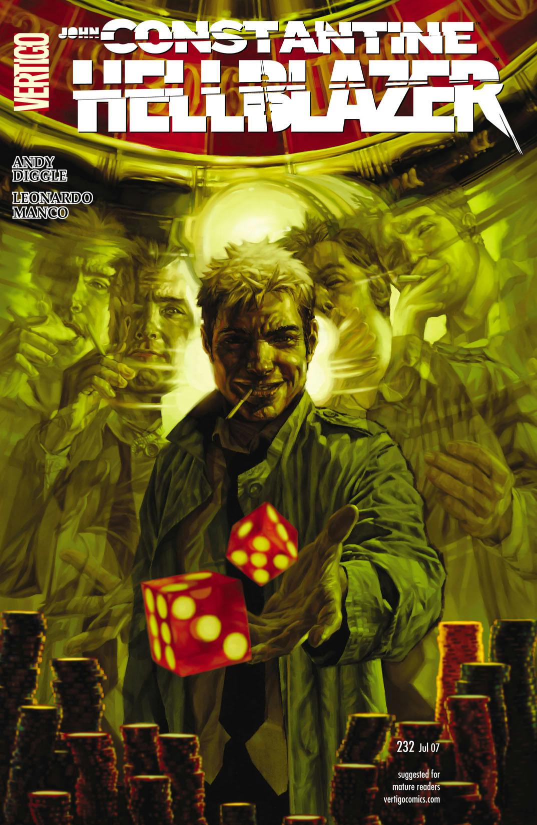 Hellblazer #232 preview images