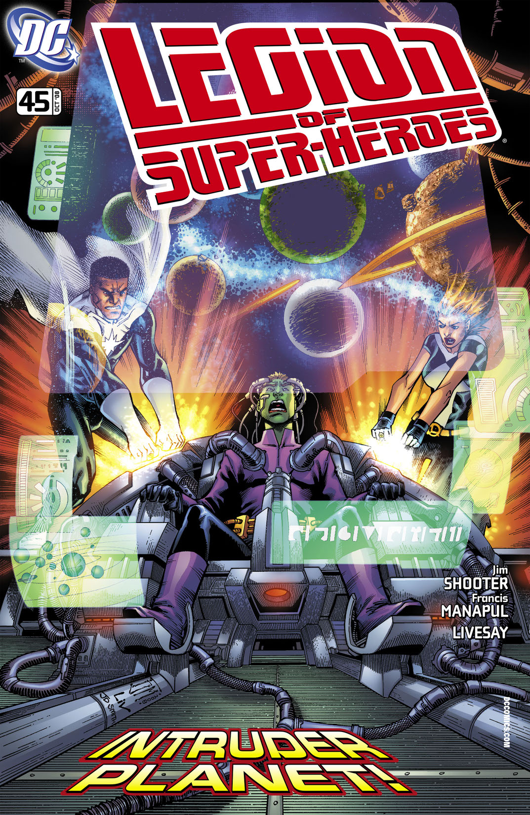 Legion of Super-Heroes (2007-) #45 preview images