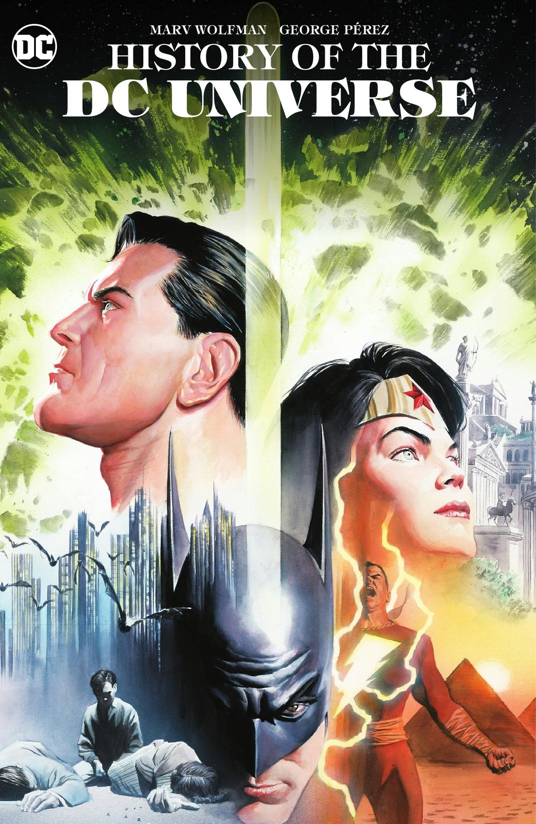 History of the DC Universe preview images