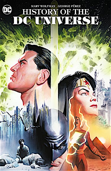 History of the DC Universe preview images