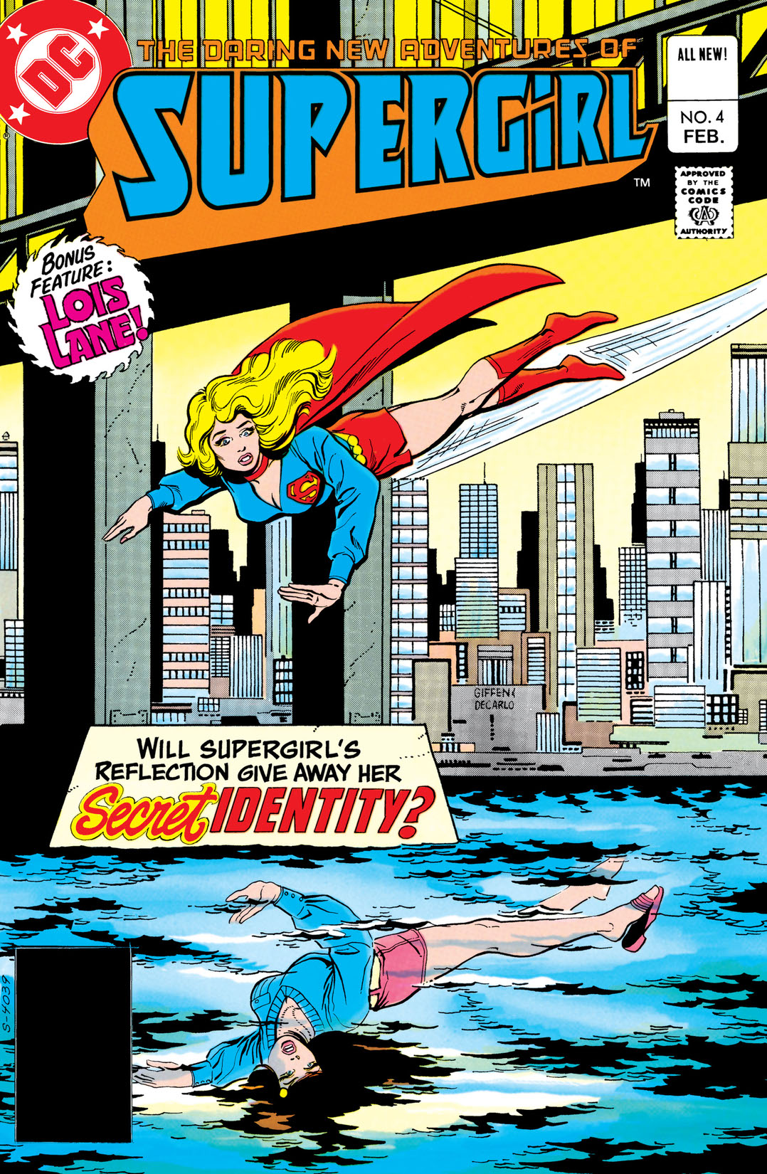 The Daring New Adventures of Supergirl #4 preview images