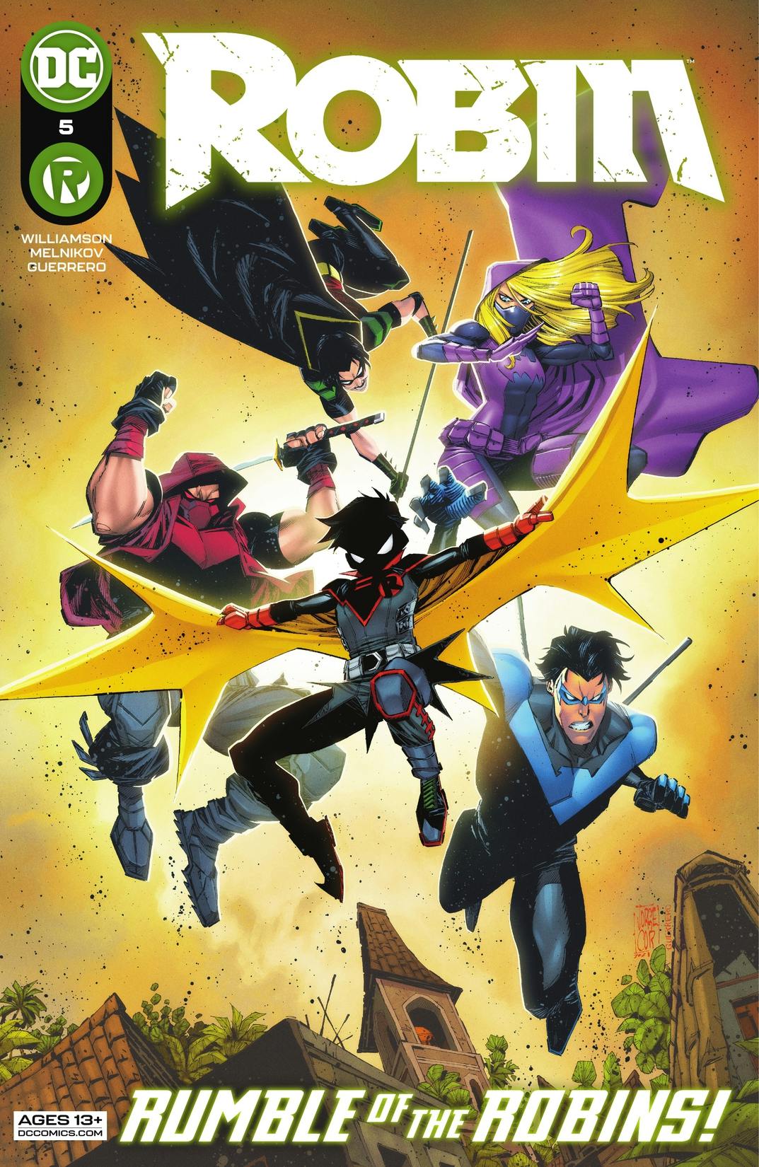 Robin #5 preview images