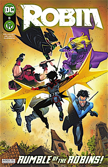 Robin #5 preview images