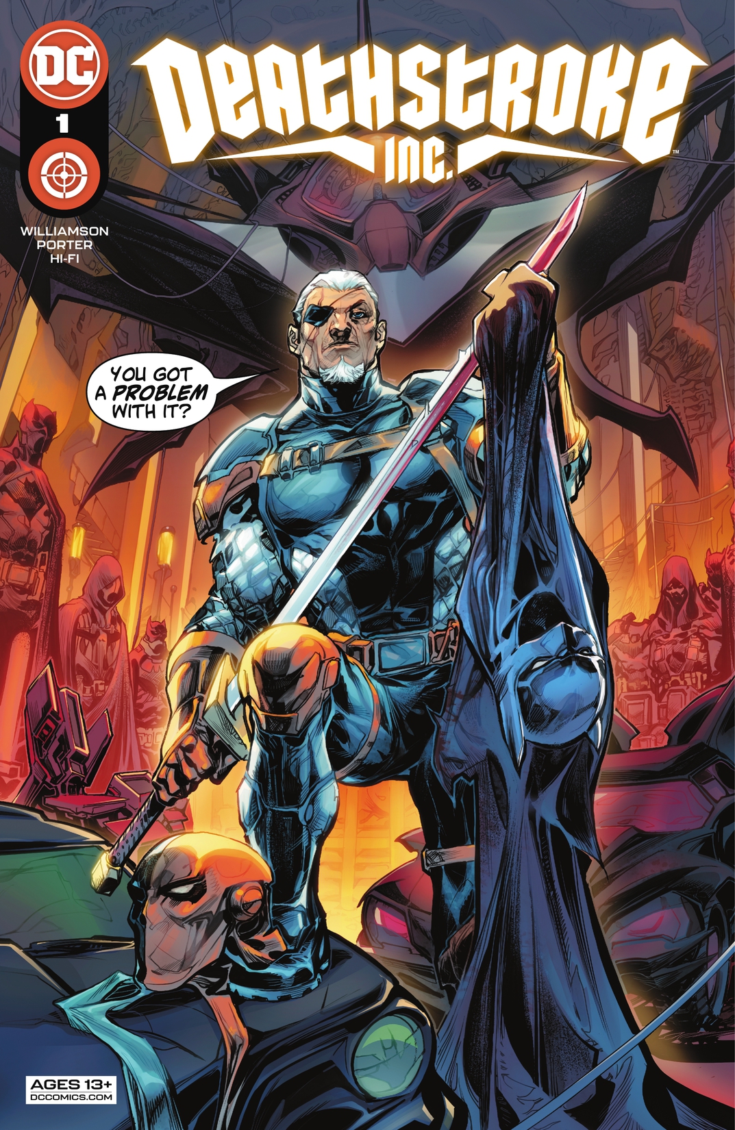 Deathstroke Inc. #1 preview images