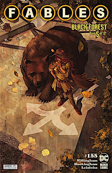 Fables #155 preview images