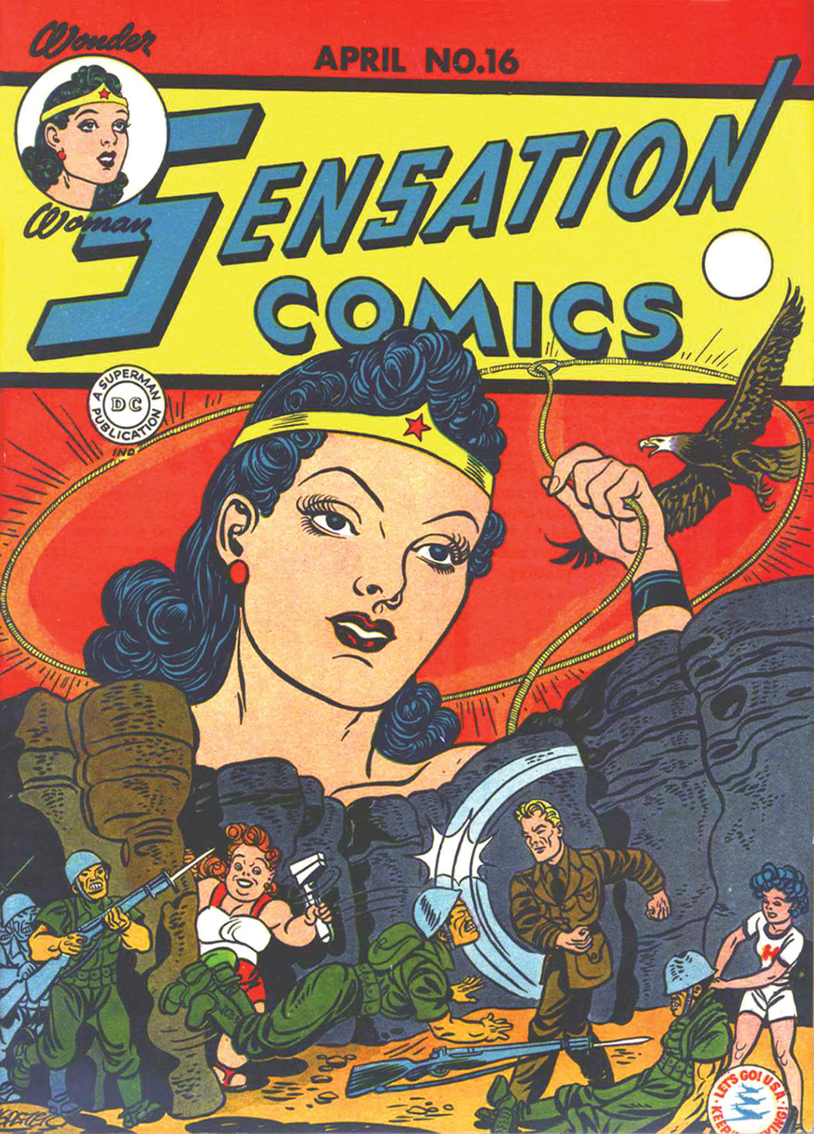 Sensation Comics #16 preview images