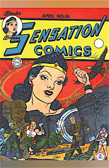 Sensation Comics #16 preview images