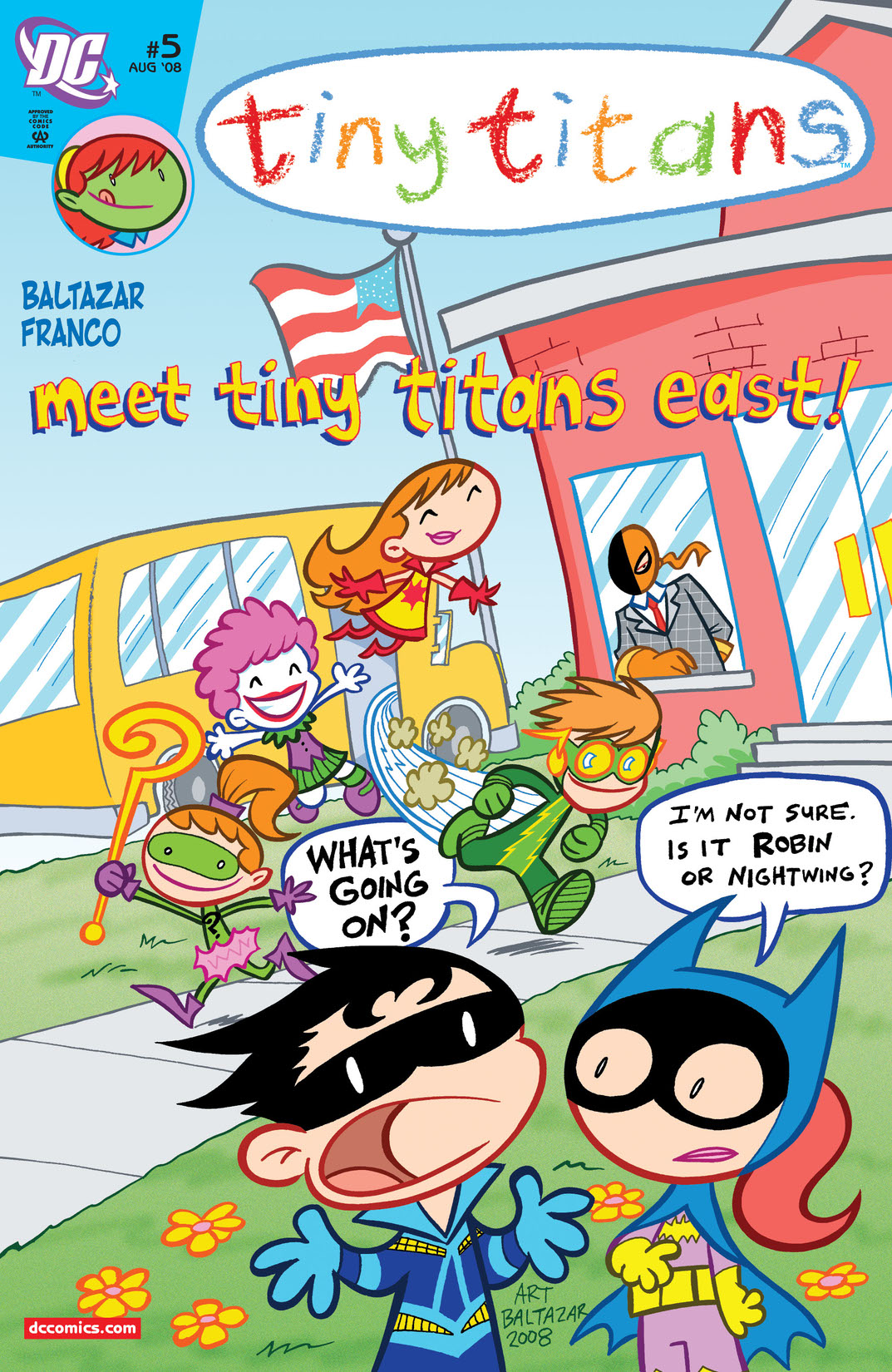 Tiny Titans #5 preview images