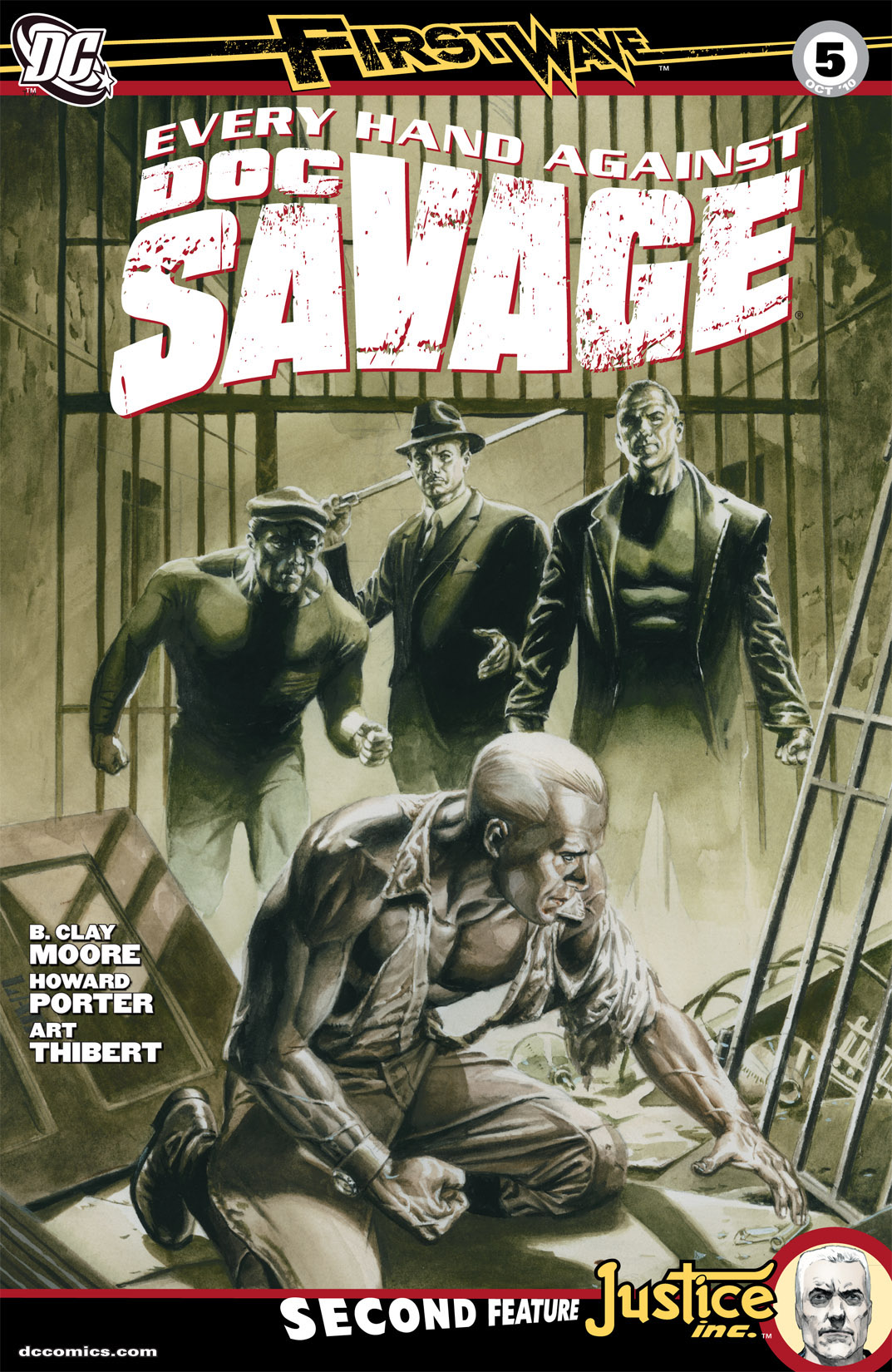 Doc Savage #5 preview images