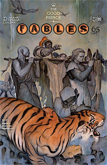 Fables #65 preview images