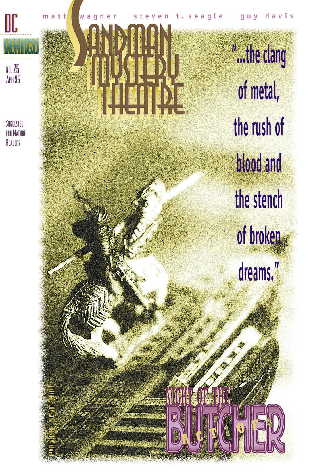 Sandman Mystery Theatre #25 preview images