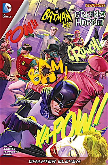 Batman '66 Meets the Green Hornet #11 preview images
