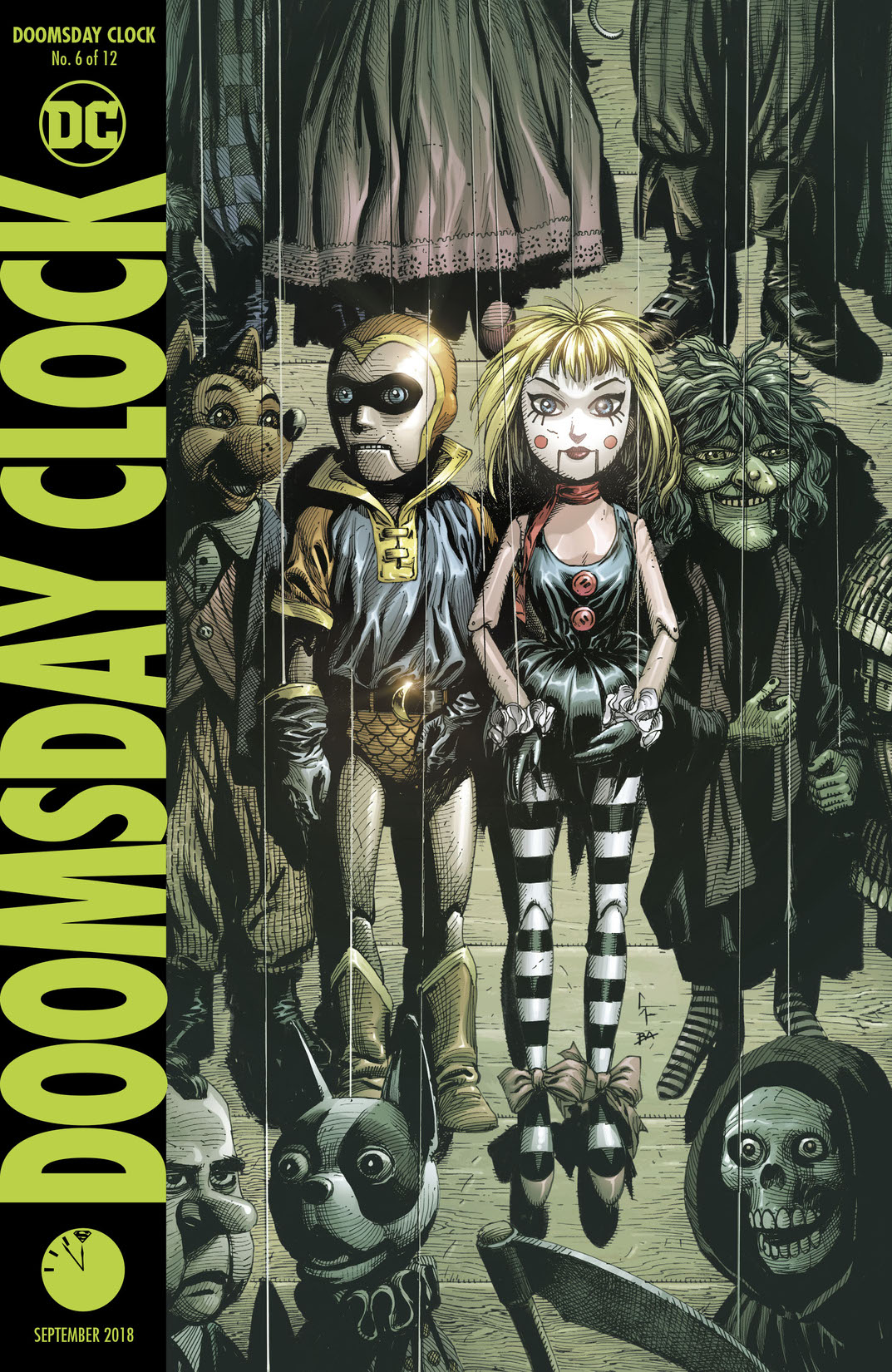 Doomsday Clock #6 preview images