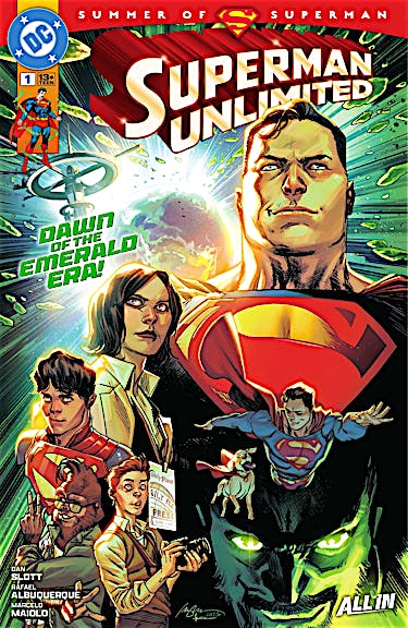 Superman Unlimited #1 preview images