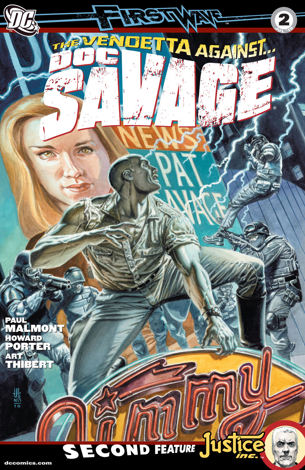 Doc Savage #2 preview images