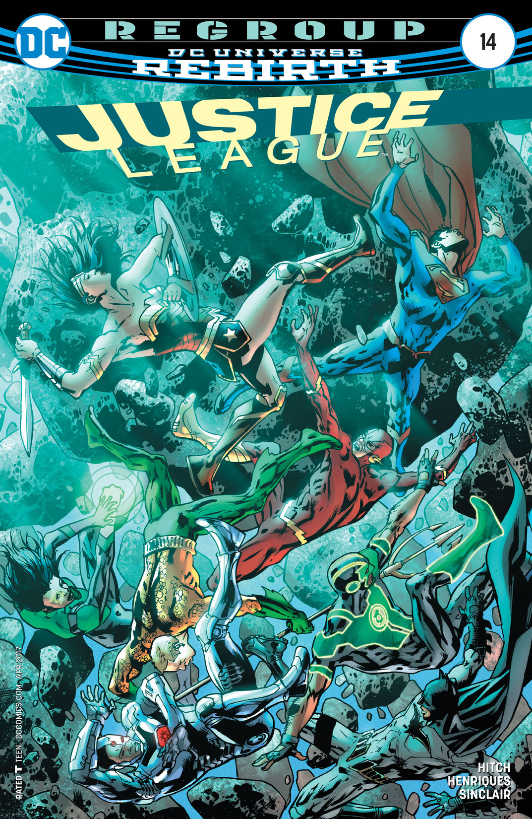 Justice League (2016-) #14 preview images