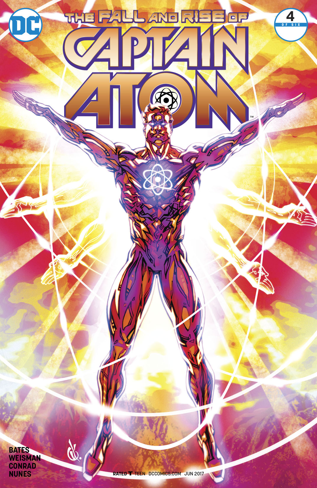 The Fall and Rise of Captain Atom #4 preview images