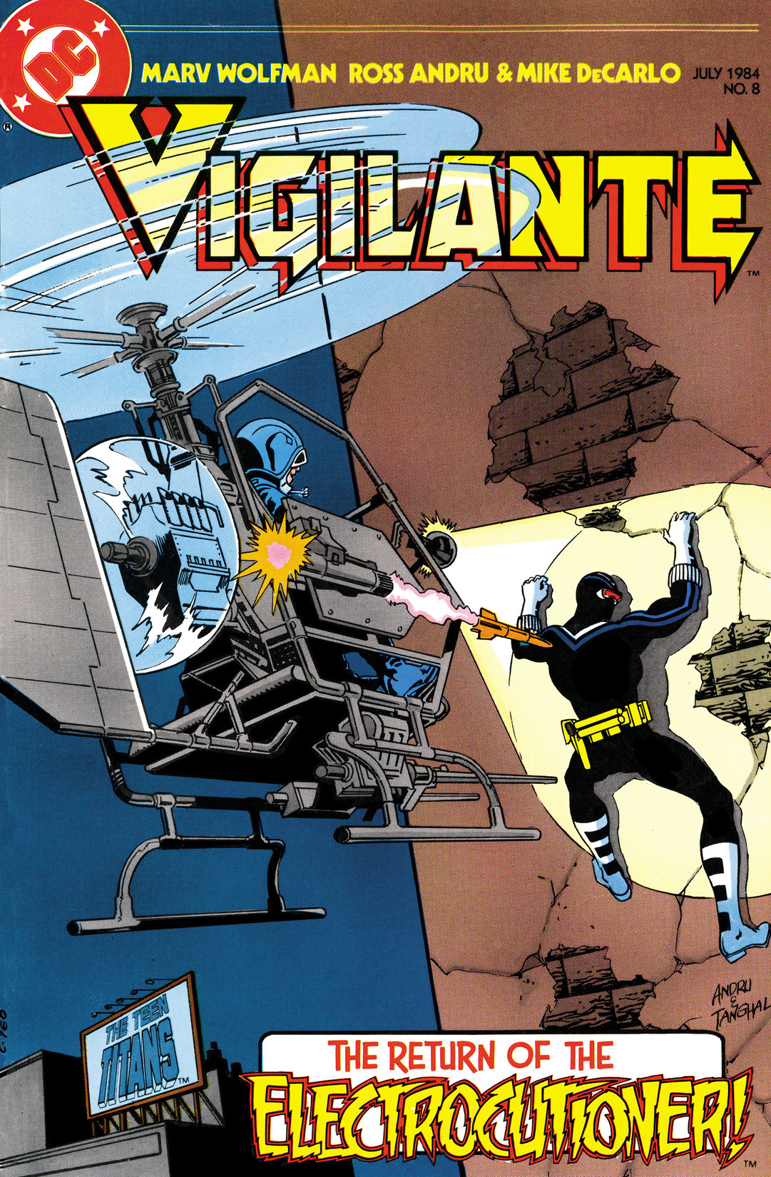 The Vigilante #8 preview images