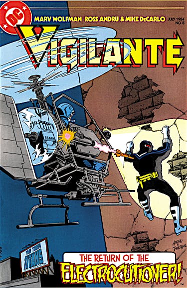 The Vigilante #8 preview images