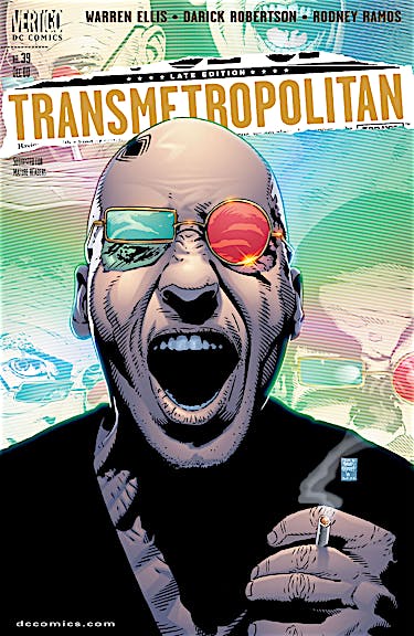 Transmetropolitan #39 preview images