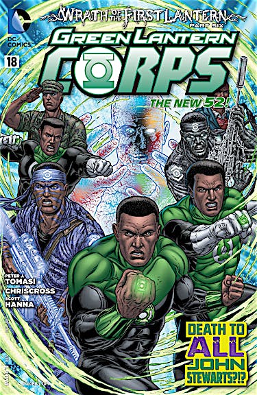Green Lantern Corps (2011-) #18 preview images