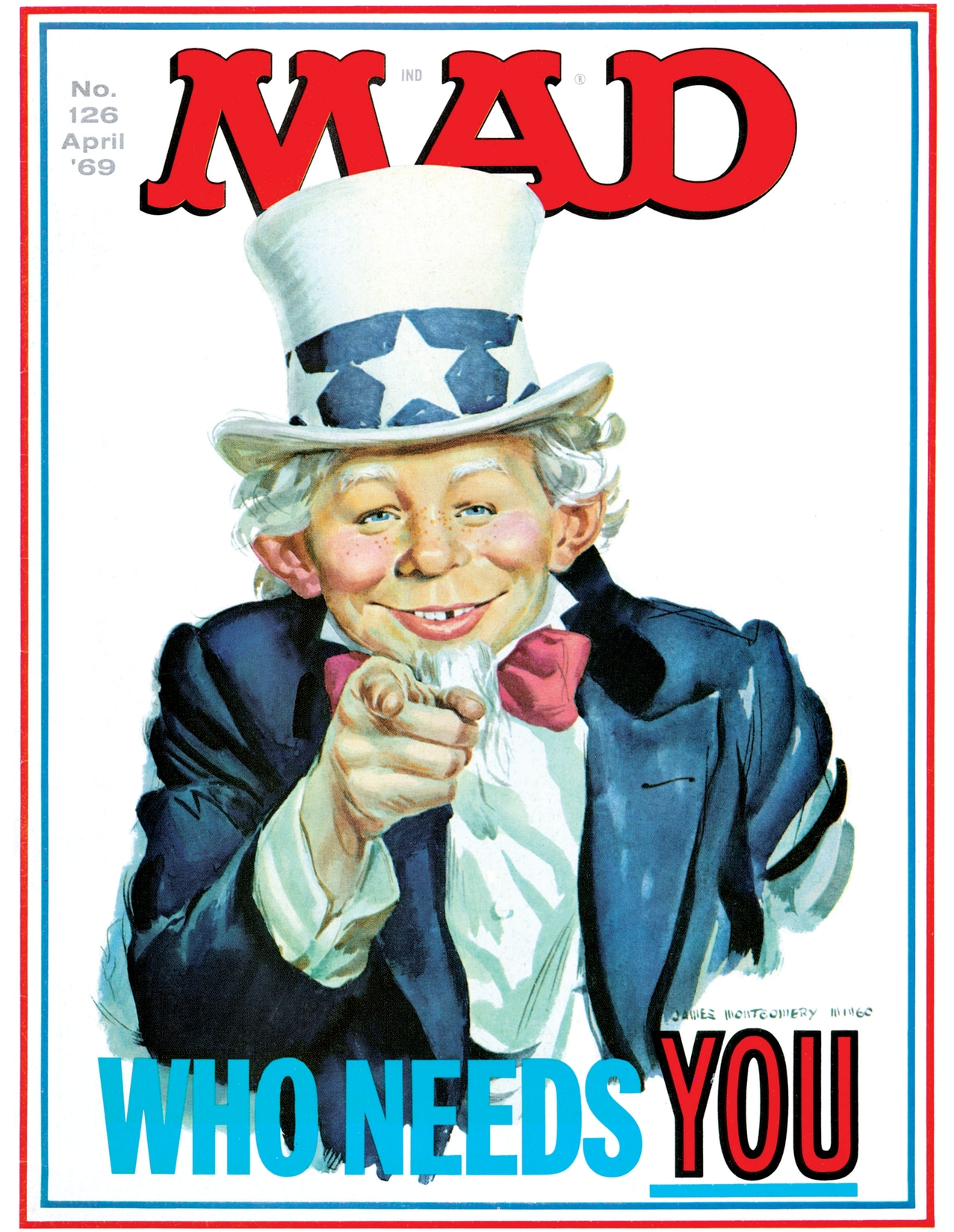 Mad Magazine #126 preview images