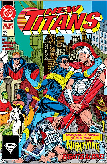 The New Titans #95 preview images