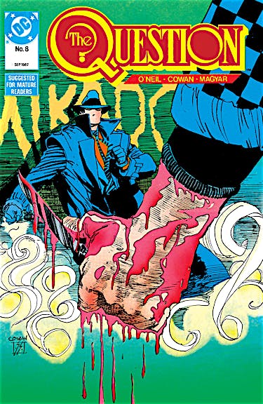 The Question (1986-) #8 preview images