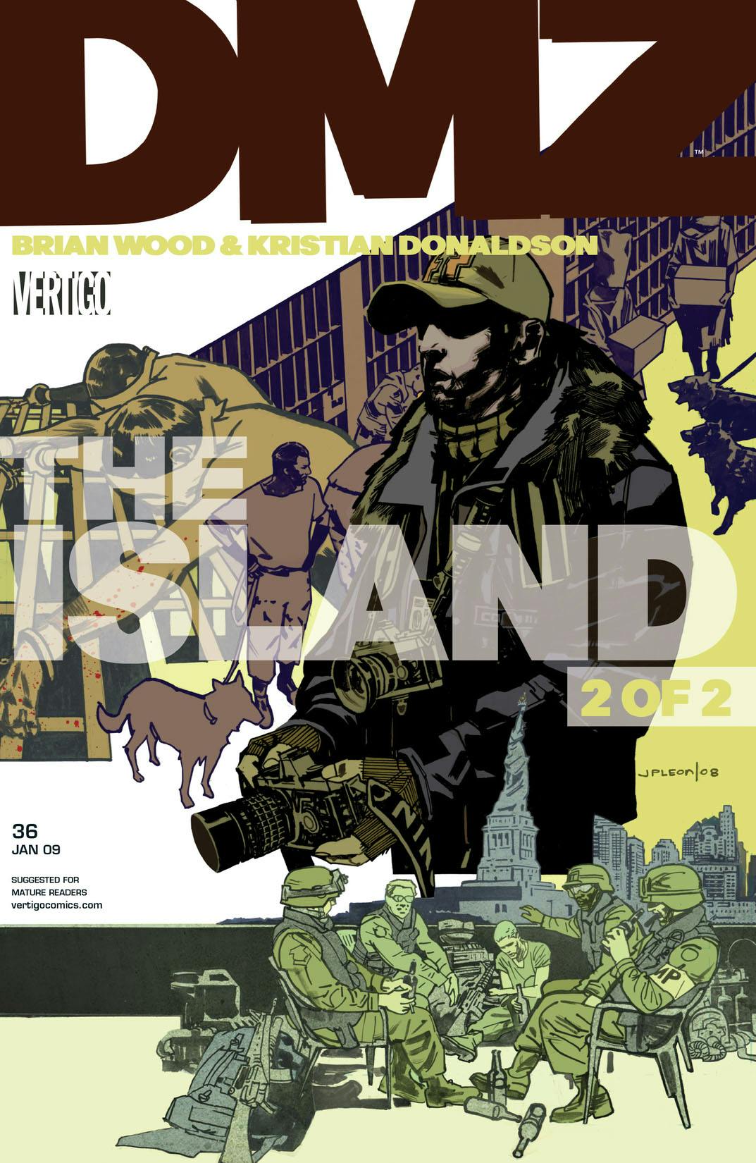 DMZ #36 preview images