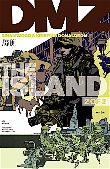 DMZ #36 preview images