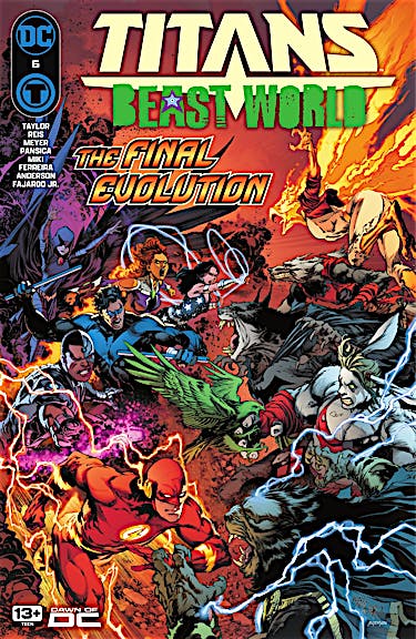 Titans: Beast World #6 preview images