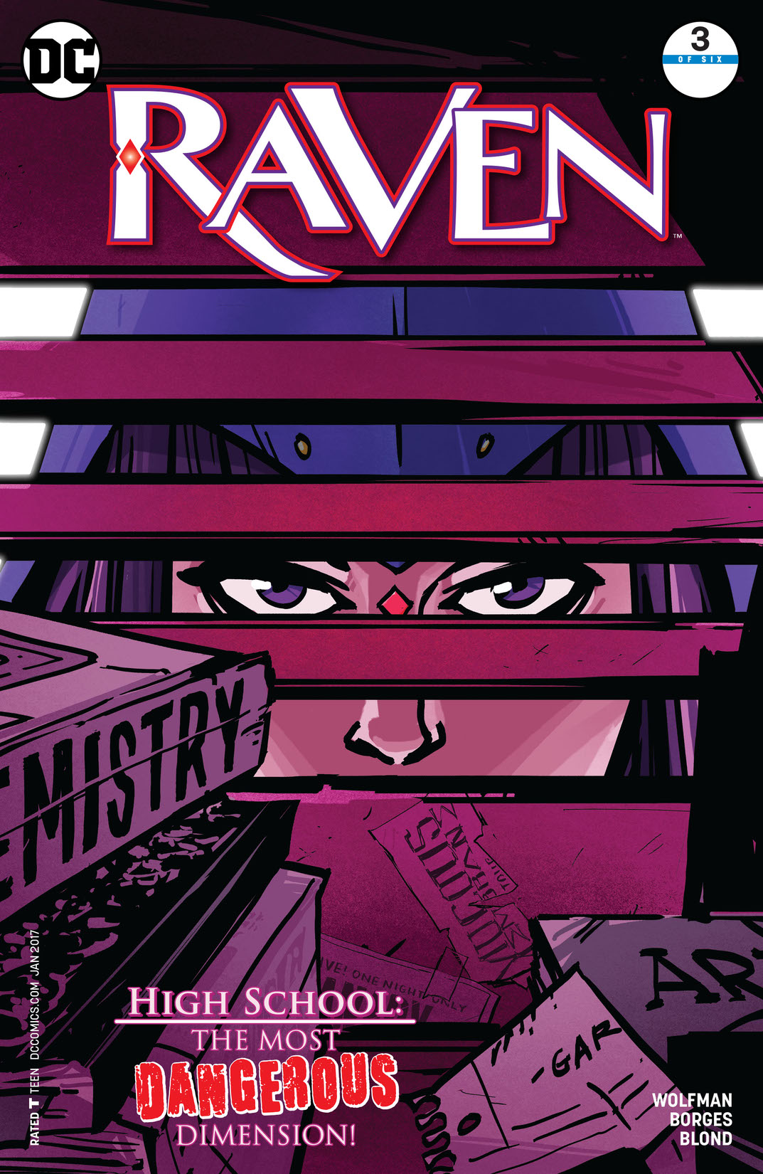 Raven #3 preview images