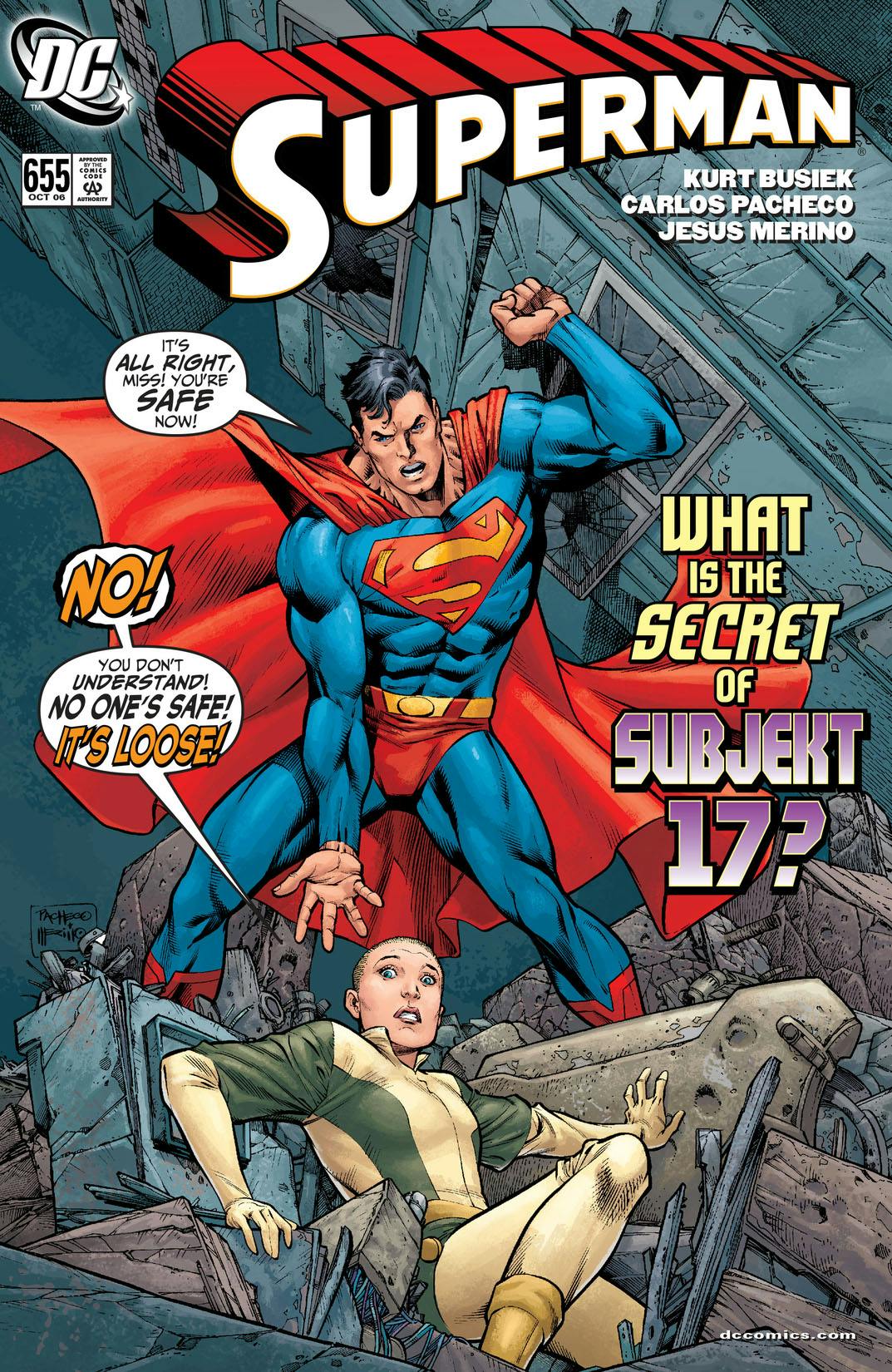 Superman (2006-) #655 preview images