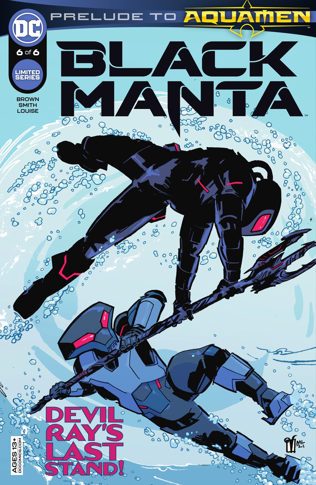 Black Manta #6 preview images
