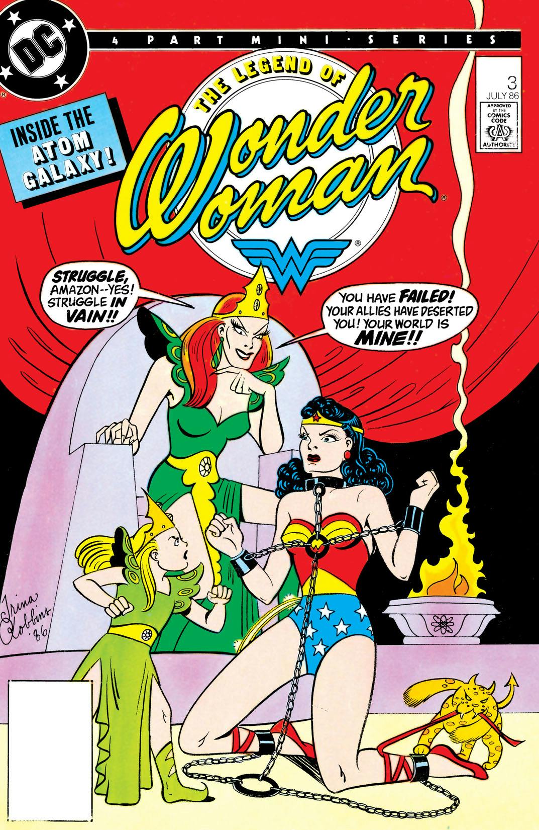 The Legend of Wonder Woman (1986-) #3 preview images