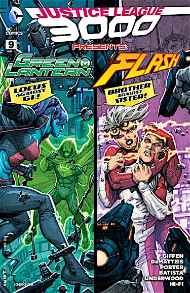 Justice League 3000 #9 preview images