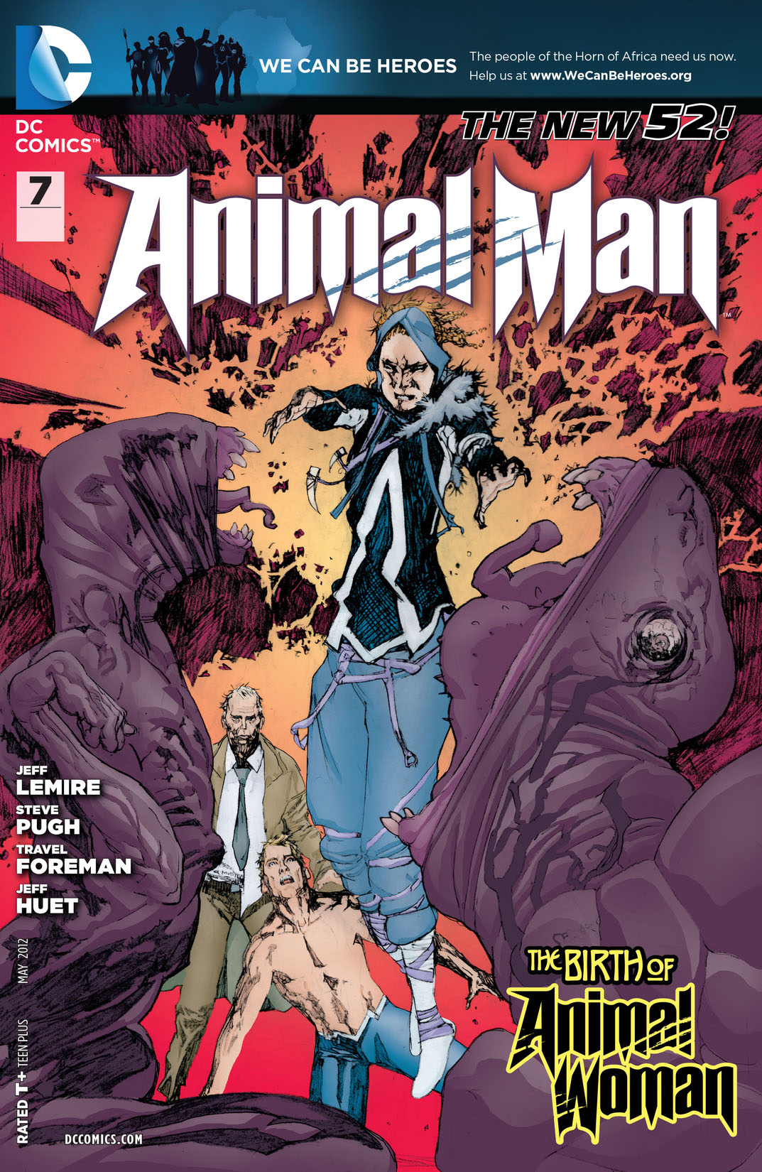 Animal Man (2011-) #7 preview images