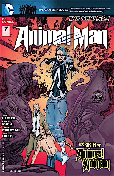 Animal Man (2011-) #7 preview images