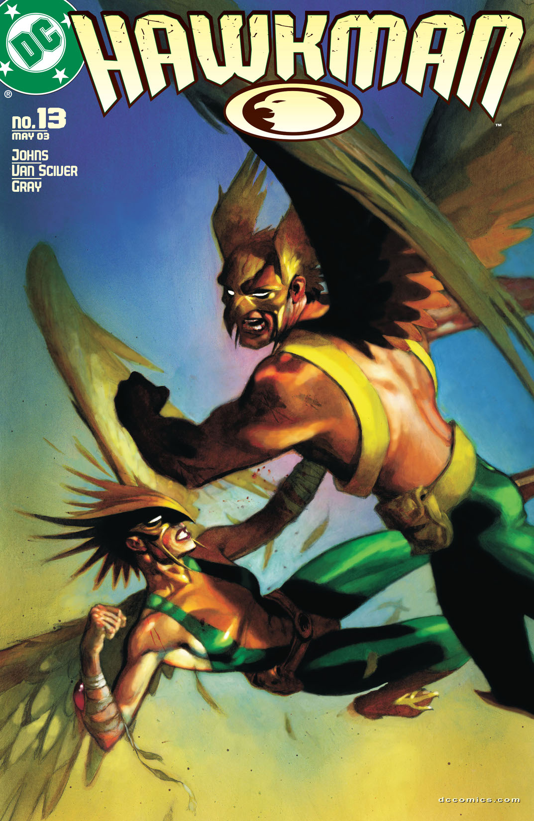 Hawkman (2002-) #13 preview images